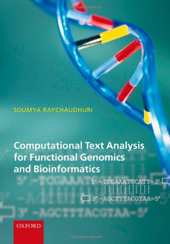 Computational Text Analysis: For Functional Genomics and Bioinformatics