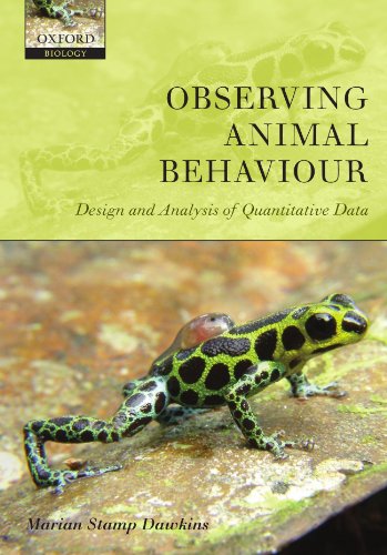 Observing Animal Behaviour: Design and Analysis of Quantitive Controls