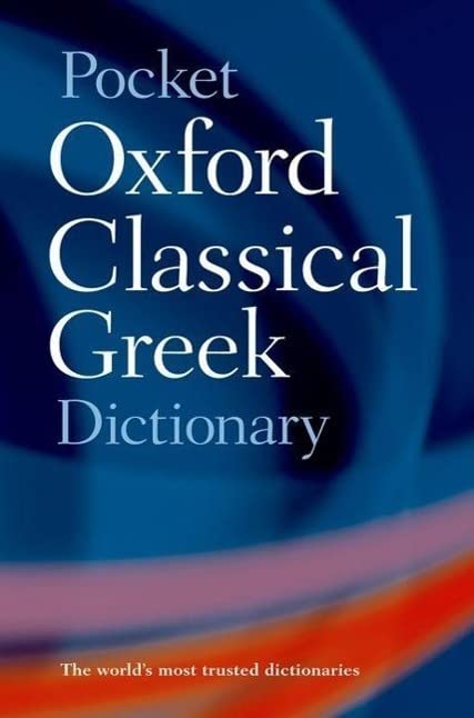Book Cover The Pocket Oxford Classical Greek Dictionary