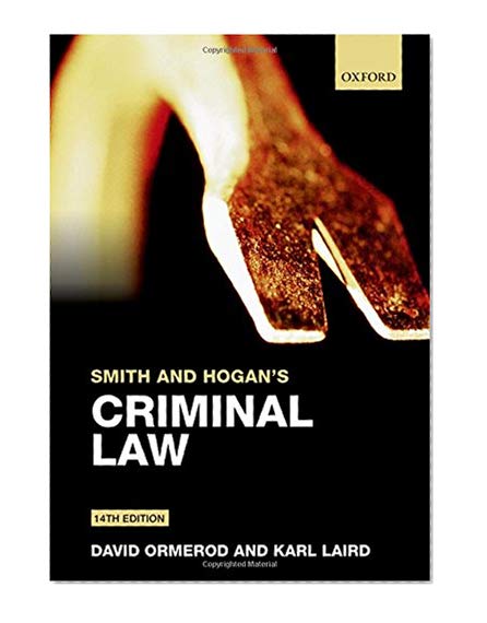 Book Cover Smith and Hogan's Criminal Law