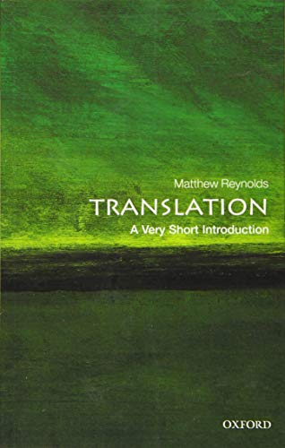 Book Cover Translation: A Very Short Introduction (Very Short Introductions)