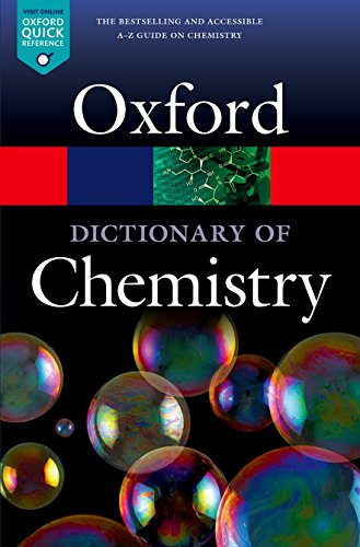 Book Cover A Dictionary of Chemistry (Oxford Quick Reference)