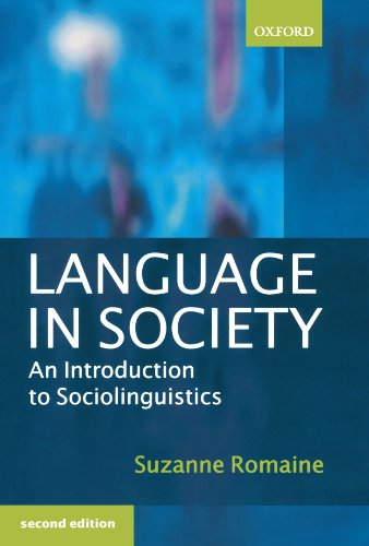 Book Cover Language in Society: An Introduction to Sociolinguistics