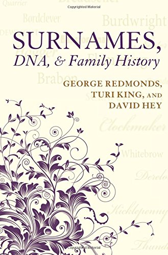 Book Cover Surnames, DNA, and Family History