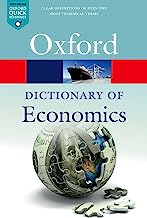 Book Cover A Dictionary of Economics (Oxford Quick Reference)