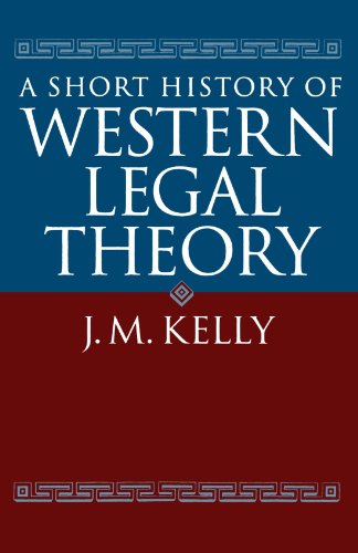 Book Cover A Short History of Western Legal Theory