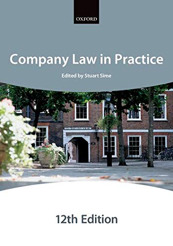 Book Cover Company Law in Practice (Bar Manuals)