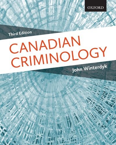 Book Cover Canadian Criminology