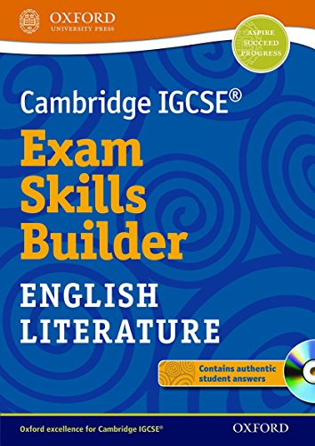 Cambridge IGCSERG Exam Skills Builder: English Literature (Cambridge Igcse Exam Skills Builder)