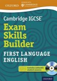 Cambridge IGCSERG Exam Skills Builder: First Language English (Cambridge Igcse Exam Skills Builder)