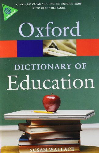 A Dictionary of Education (Oxford Paperback Reference)