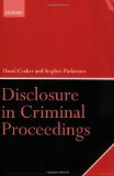 Disclosure in Criminal Proceedings