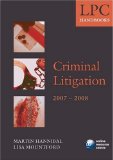 LPC Handbook on Criminal Litigation 2007-2008 (Legal Practice Guides)