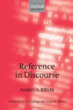 Reference in Discourse (Oxford Studies in Typology and Linguistic Theory)