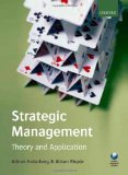 Strategic Management: Theory and Application