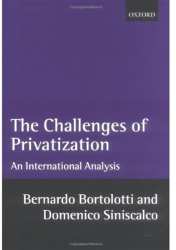 Challenges of Privatization, The: An International Analysis