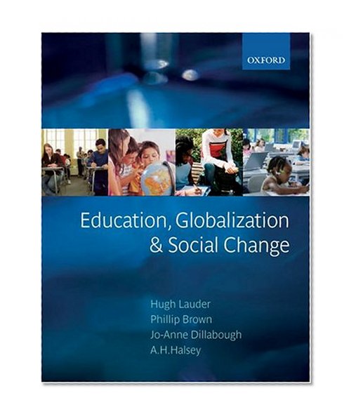 Book Cover Education, Globalization and Social Change