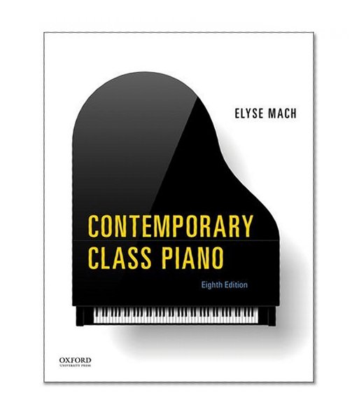 Book Cover Contemporary Class Piano