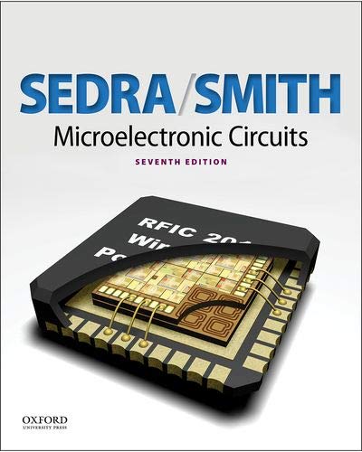 Book Cover Microelectronic Circuits (The Oxford Series in Electrical and Computer Engineering) 7th edition