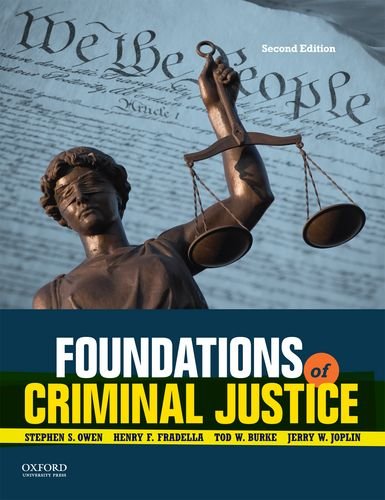 Book Cover Foundations of Criminal Justice