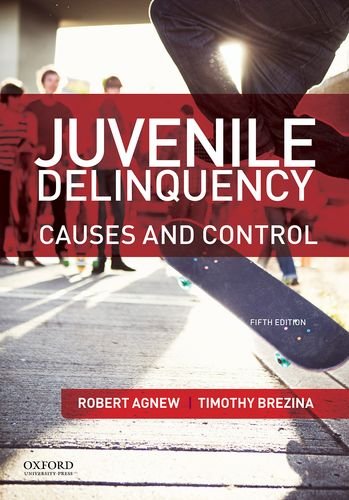 Book Cover Juvenile Delinquency: Causes and Control