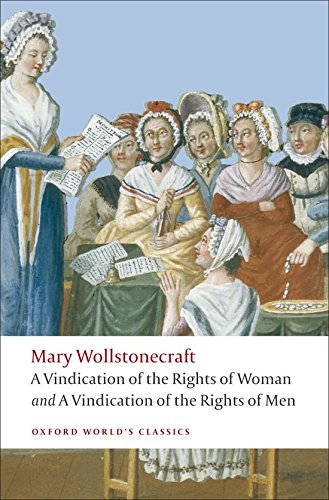 Book Cover A Vindication of the Rights of Woman and A Vindication of the Rights of Men