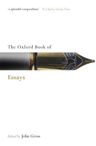 Book Cover The Oxford Book of Essays (Oxford Books of Prose & Verse)