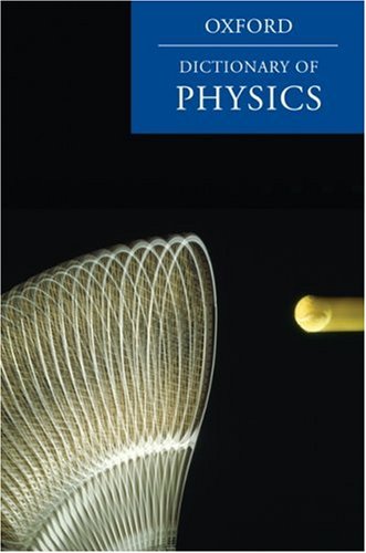 Book Cover A Dictionary of Physics
