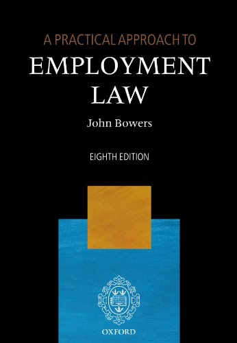 Book Cover A Practical Approach to Employment Law