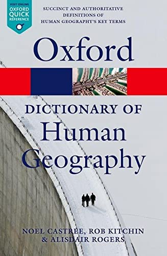 Book Cover A Dictionary of Human Geography (Oxford Quick Reference)