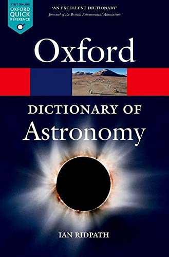 Book Cover A Dictionary of Astronomy (Oxford Paperback Reference) (Oxford Quick Reference)