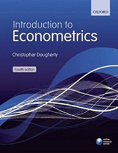 Book Cover Introduction to Econometrics