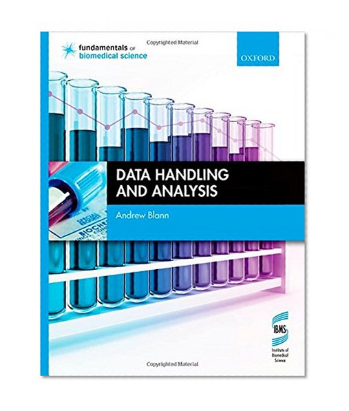 Book Cover Data Handling and Analysis (Fundamentals of Biomedical Science)