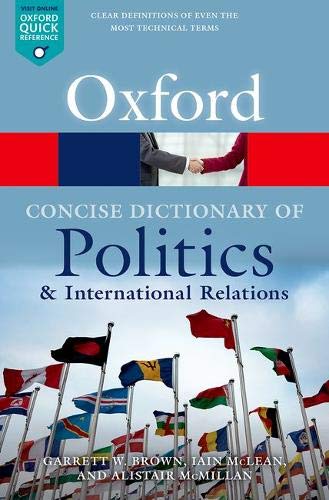 Book Cover The Concise Oxford Dictionary of Politics and International Relations (Oxford Quick Reference)
