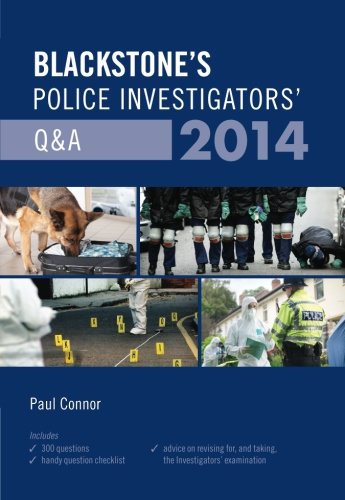 Blackstone's Police Investigators' Q&A 2014
