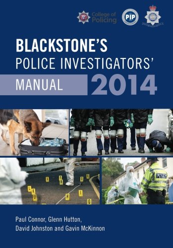 Blackstone's Police Investigators' Manual 2014