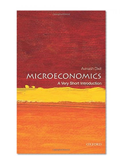Book Cover Microeconomics: A Very Short Introduction (Very Short Introductions)