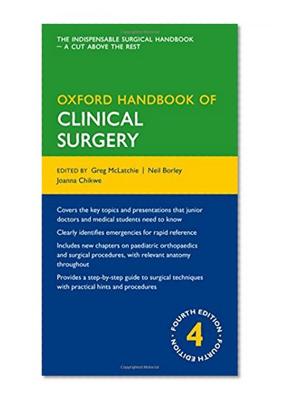 Book Cover Oxford Handbook of Clinical Surgery (Oxford Medical Handbooks)