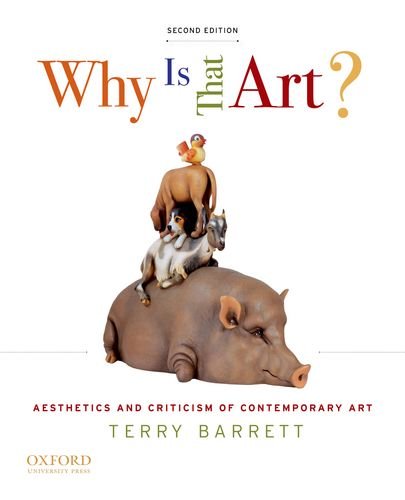 Book Cover Why Is That Art?: Aesthetics and Criticism of Contemporary Art