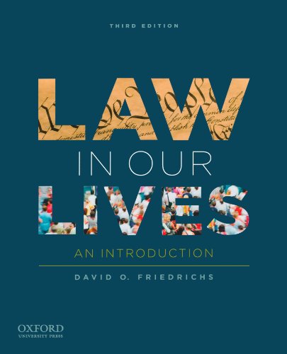 Book Cover Law in Our Lives: An Introduction