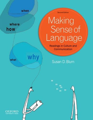 Book Cover Making Sense of Language: Readings in Culture and Communication
