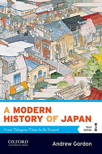 Book Cover A Modern History of Japan: From Tokugawa Times to the Present