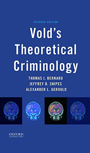 Book Cover Vold's Theoretical Criminology