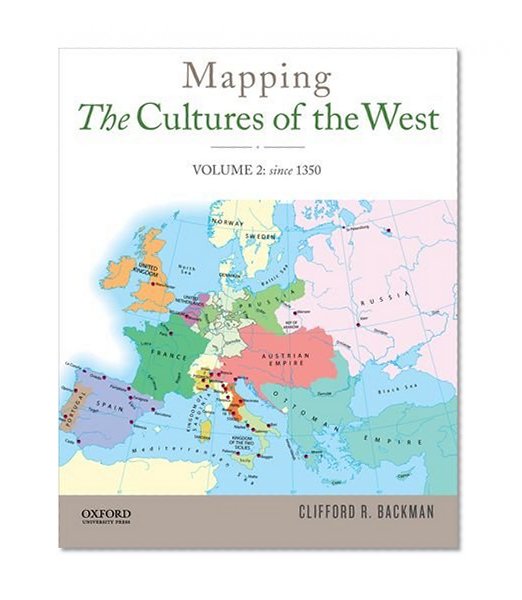 Book Cover Mapping the Cultures of the West, Volume Two