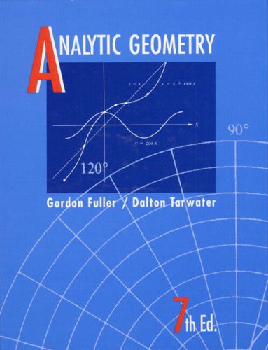 Analytic Geometry (7th Edition)