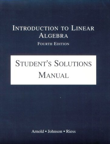 Introduction to Linear Algebra