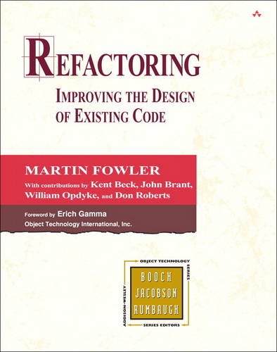 Book Cover Refactoring: Improving the Design of Existing Code