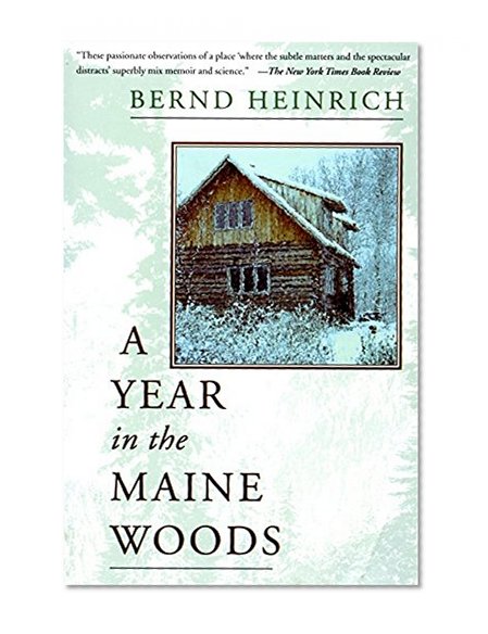 Book Cover A Year In The Maine Woods