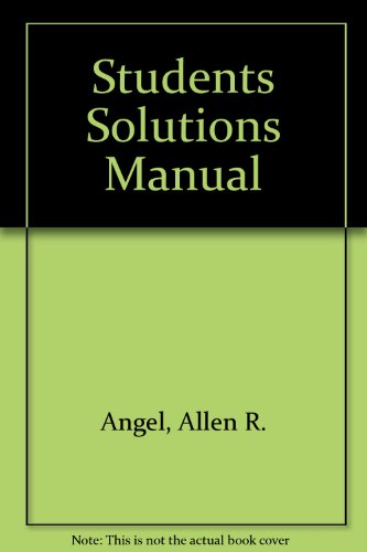 Survey of Mathematics With Applications