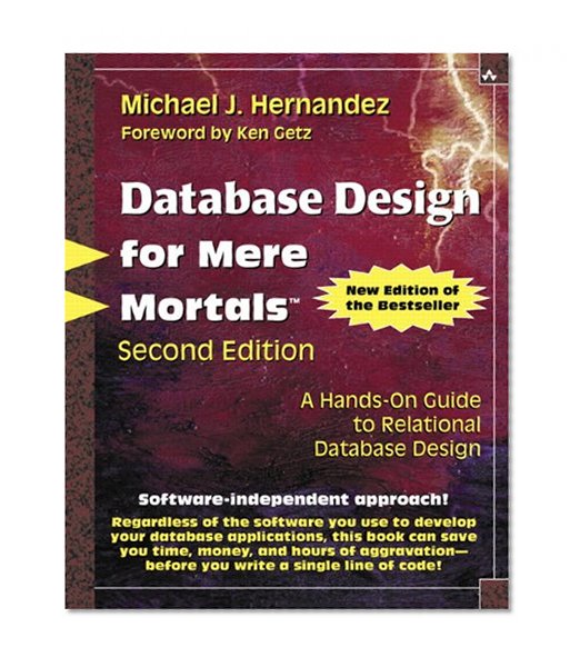 Book Cover Database Design for Mere Mortals: A Hands-On Guide to Relational Database Design (2nd Edition)